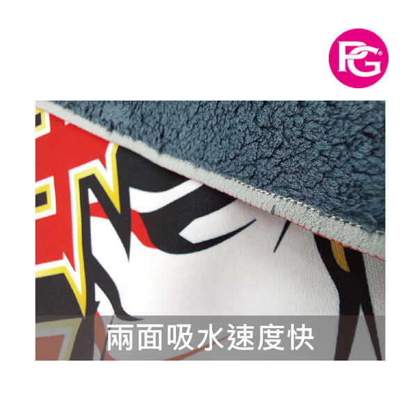 GT-1010-A珊瑚絨昇華運動毛巾:圖片 5