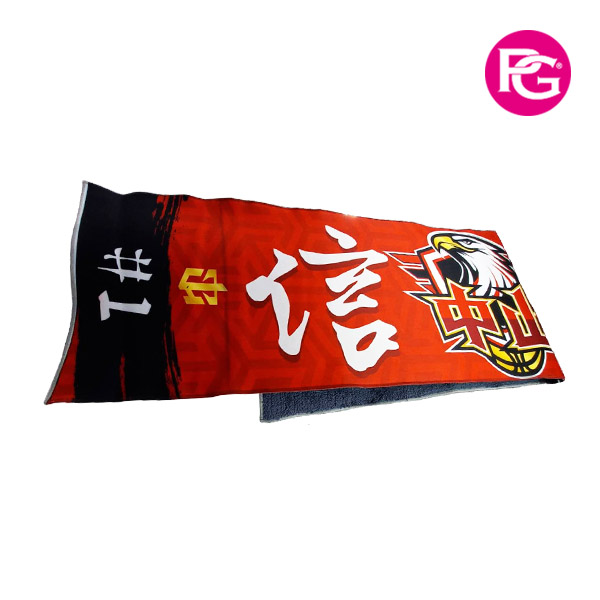 GT-1010-A珊瑚絨昇華運動毛巾