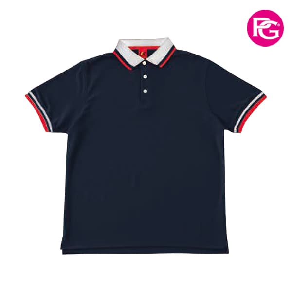 PS-1107 台製領袖配色原紗POLO衫:圖片 6