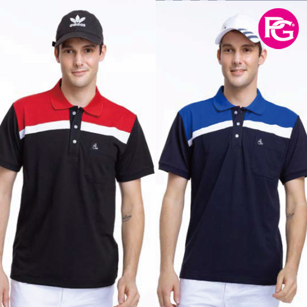 PS-9007 品牌款棉質&排汗短POLO(多款選擇)